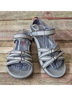Teva Tirra Women Brown Taupe Sandal Size 9 Hiking Outdoor Trail Casual Sandal